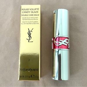 YSL: Rouge Volupté Candy Lip Gloss Stick “Shade 02” | BRAND NEW, FULL SIZE